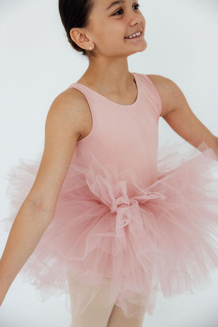 Vintage Pink Tank Tutu Leotard-Mila & Rose ®