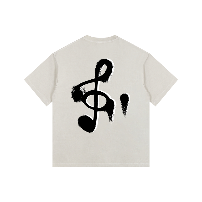 Vintage Washed Oversized Cotton T-Shirt