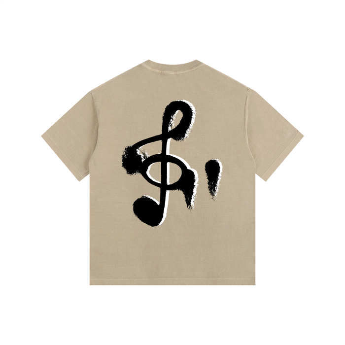 Vintage Washed Oversized Cotton T-Shirt
