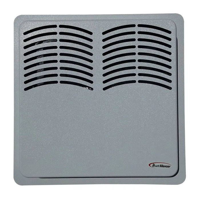 Gray WackO Products CT204 Coleman AC Silencer Trim Ring 20x20 - Front View with Vents | United RV Parts