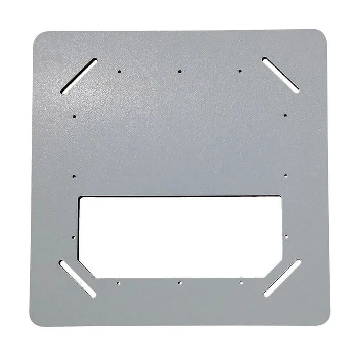 Grey Metal Coleman Air Conditioner Silencer Trim Ring CT205 19x20 - Front View | United RV Parts