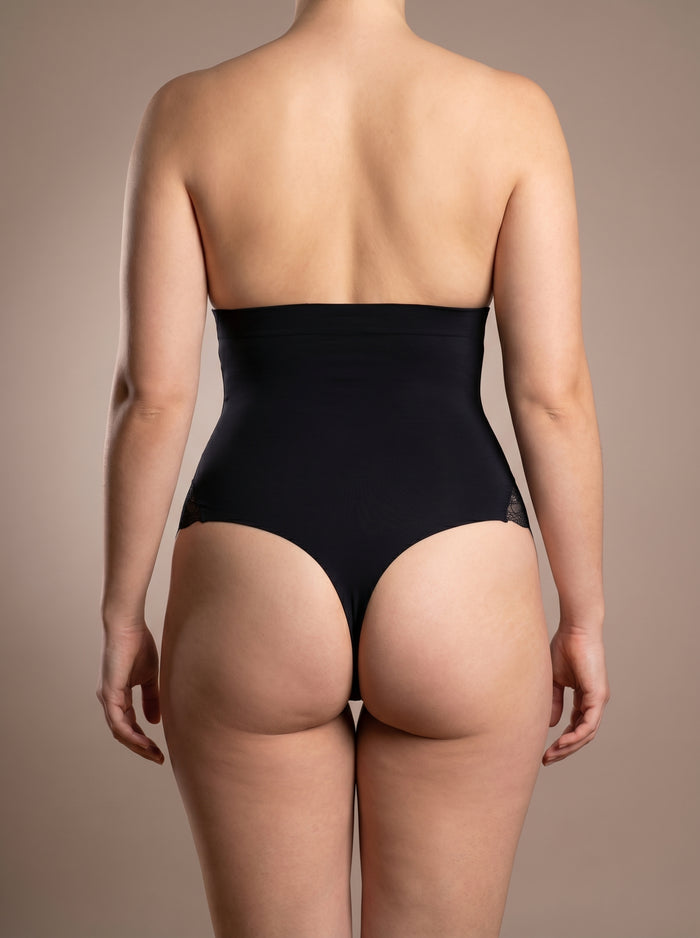 Waist control thong