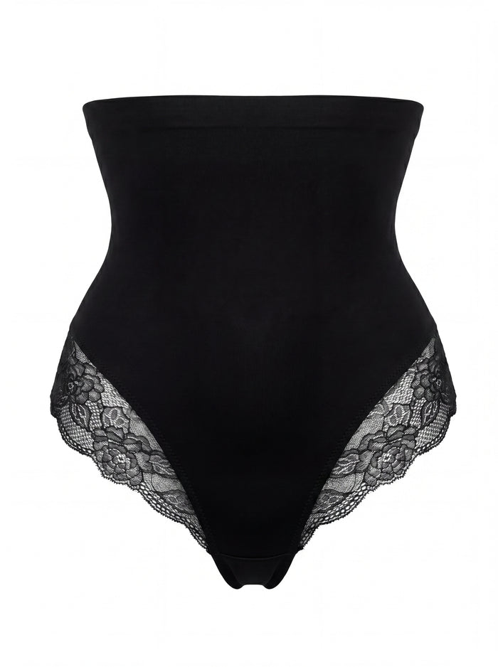Waist control thong