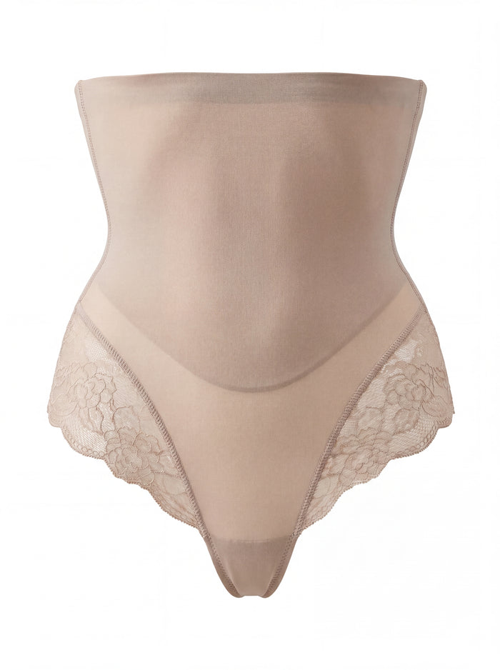 Waist control thong
