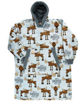 Wearable Blanket – Don't Moose With Me Blanket Hoodie