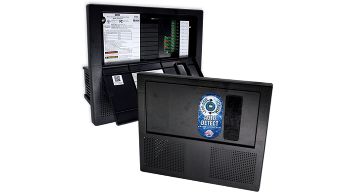Black WFCO WF-8935-AD 35 Amp Power Converter - Dual View Configuration | United RV Parts