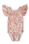 What's Up Buttercup S/S Flutter Sleeve Leotard-Mila & Rose ®