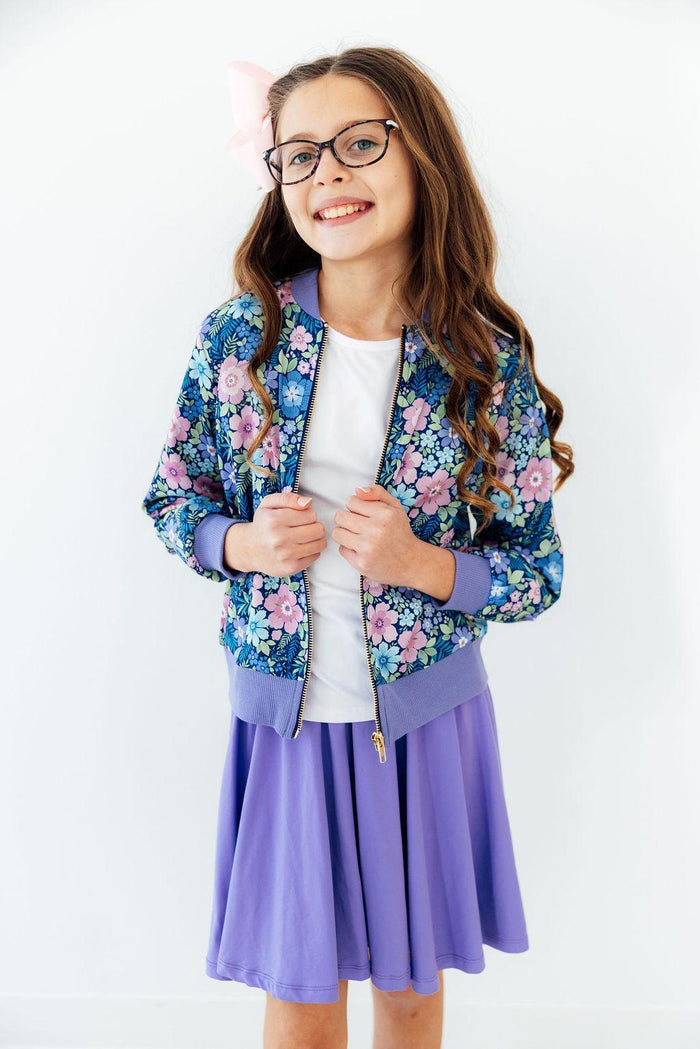 Periwinkle Twirl Skort-Mila & Rose ®