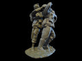 World war 2 Goodnight Fritz U.S. Airborne & German Sentry WW2 Pathfinder hand to hand