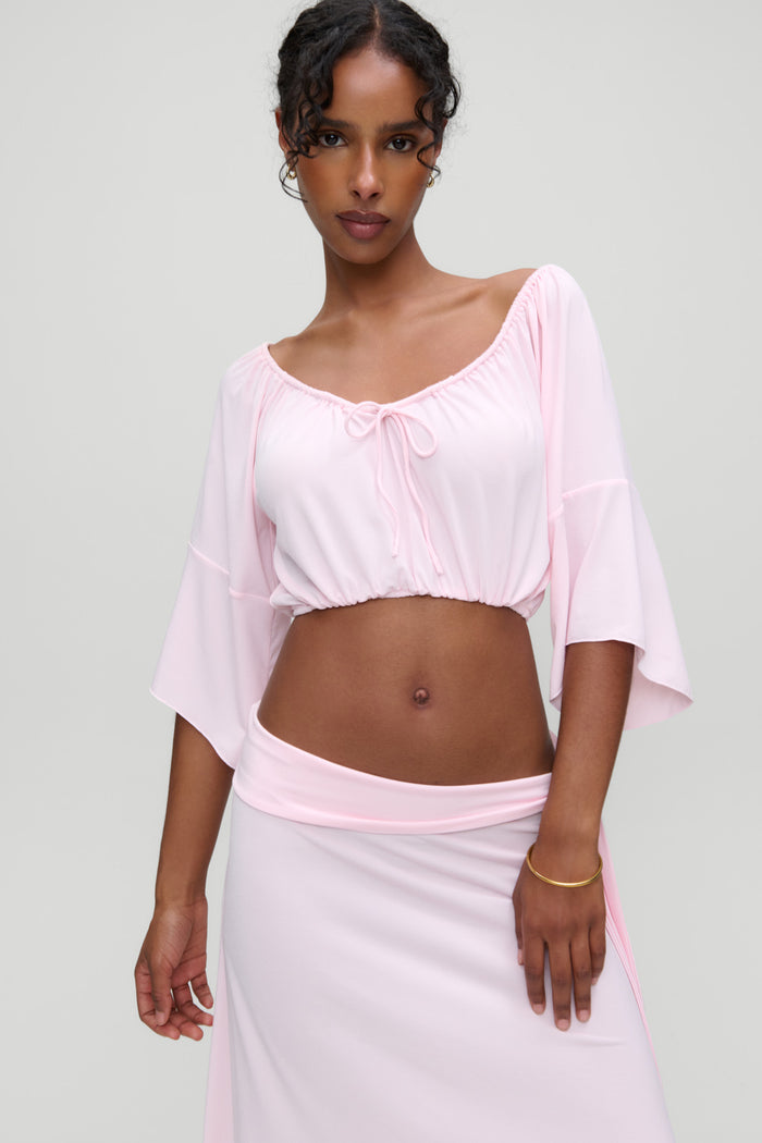 x Devon Lee Carlson Lola Jersey Top - Ballerina