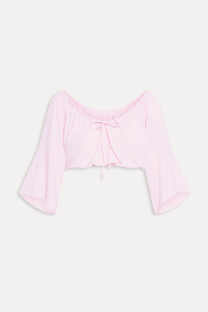 x Devon Lee Carlson Lola Jersey Top - Ballerina