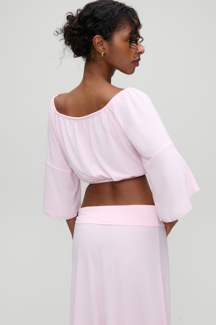 x Devon Lee Carlson Lola Jersey Top - Ballerina