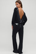 x Devon Lee Carlson Robertson Terry Pant - Laurel