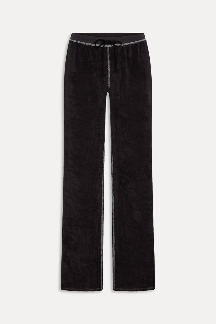 x Devon Lee Carlson Robertson Terry Pant - Laurel