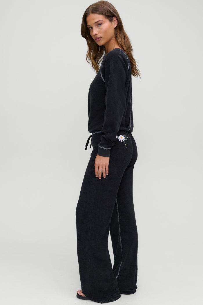 x Devon Lee Carlson Robertson Terry Pant - Laurel