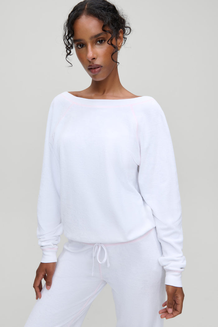 x Devon Lee Carlson Robertson Terry Sweatshirt - Beverly