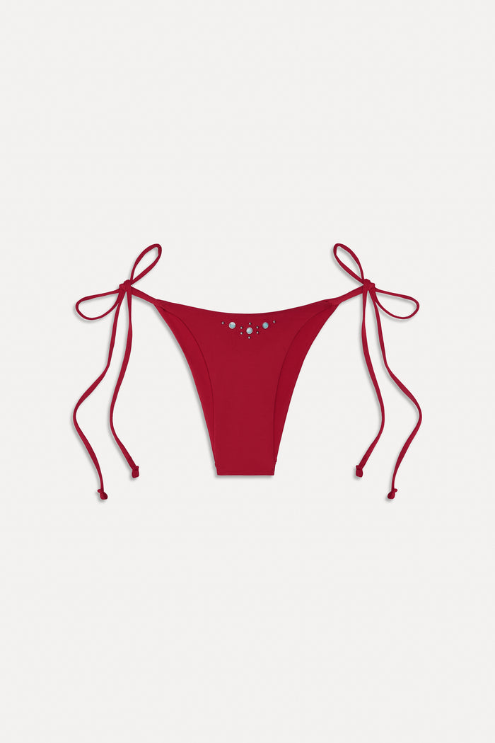 x BELLA HADID Mackenzie String Bikini Bottom Valentine