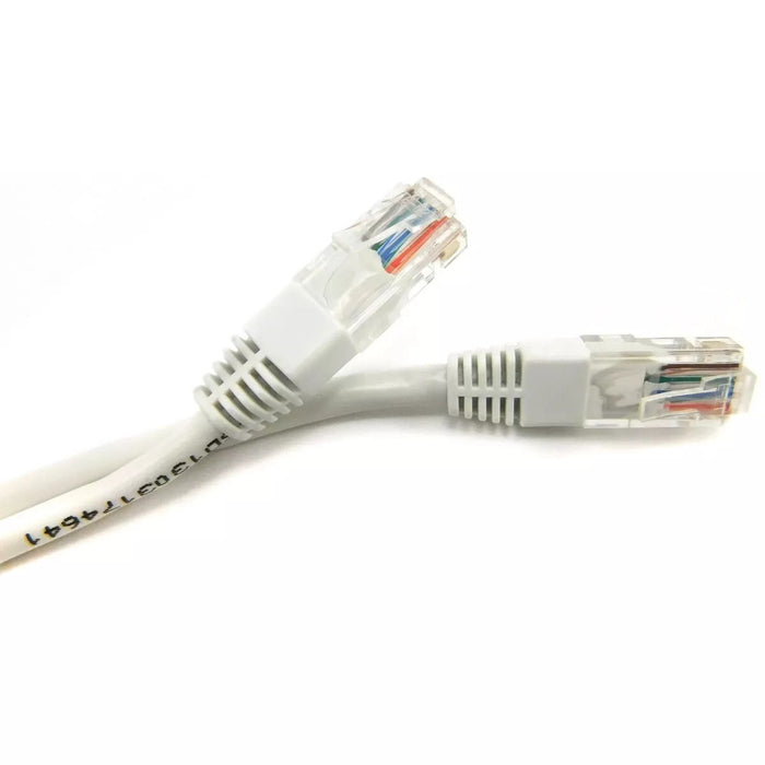 White Ethernet Cable RJ45 Connector Detail - Close Up | United RV Parts