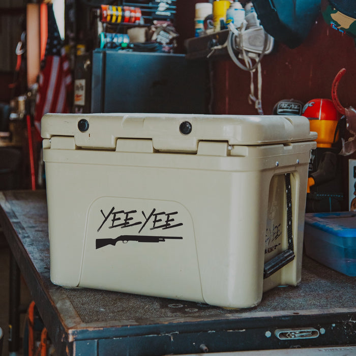 Yee Yee Shotgun Decal (6")