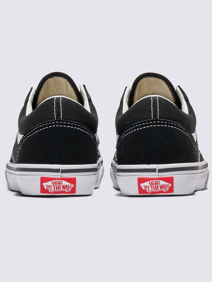 Zapatilla Junior (8 a 14 años) Old Skool Negro Vans
