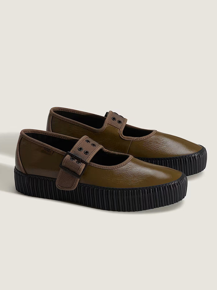 Zapatilla Mujer Mary Jane Creeper Café Vans