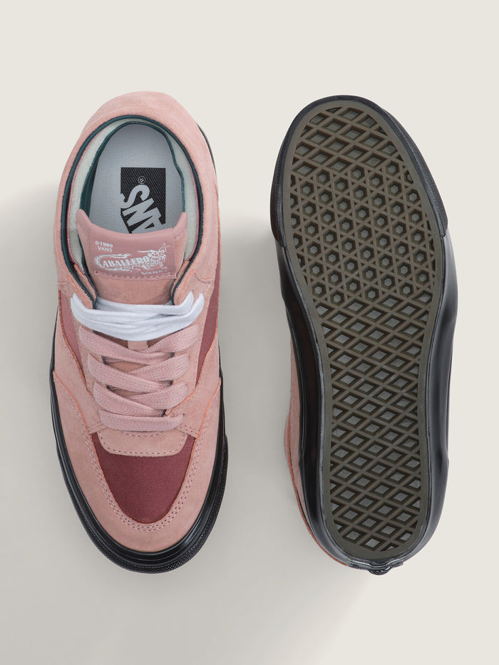 Zapatilla Mujer Premium Half Caballero Rosado Vans
