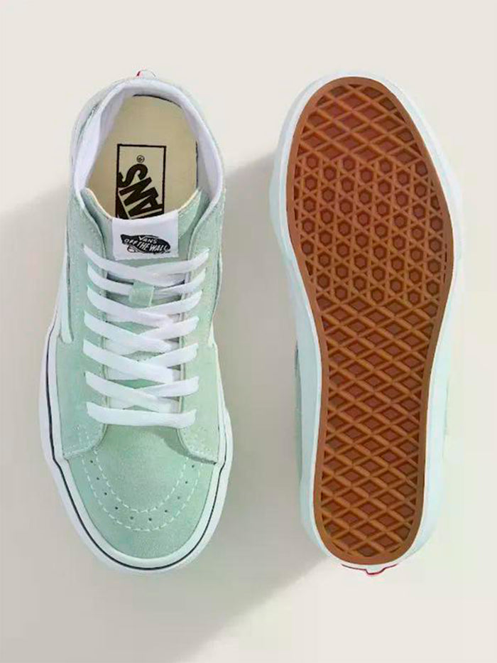 Zapatilla Mujer Sk8-Hi Verde Vans
