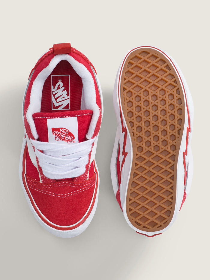 Zapatilla Niño (5 A 12 Años) Knu Skool Bolt Rojo