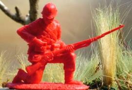 ZULU WAR 24TH FOOT SET #1 (16 FIGURES IN 8 POSES)