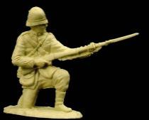 ZULU WAR 24TH FT. SET #2 IN TAN (16 FIGS IN 8 POSES)